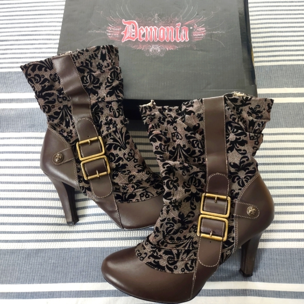 Demonia boots. Women's size 12
